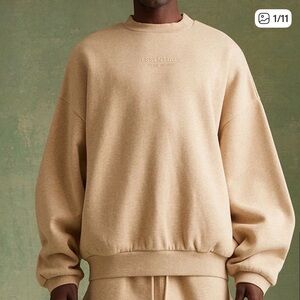 Fear of God Essentials Crewneck Gold Heather